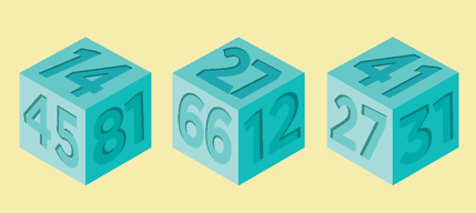 Three Cubes