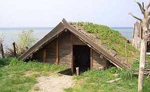 Viking Reserve pit houses Viking Reserve pit houses