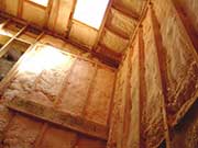 Adding insulation in the attic 