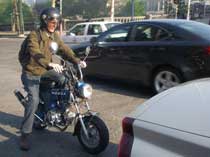 Smaller than other vehicles